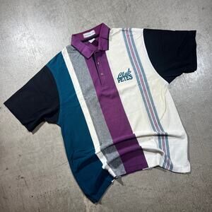 Vintage 80s Munsingwear Polo Shirt Club Petes Large